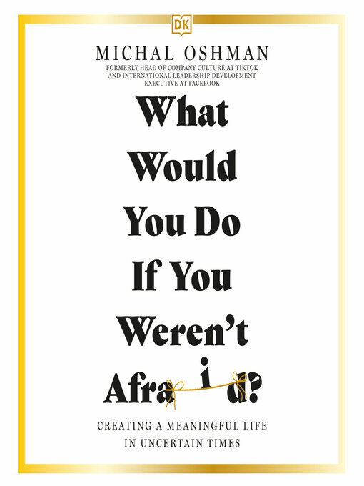 Cover image for What Would You Do If You Weren't Afraid?